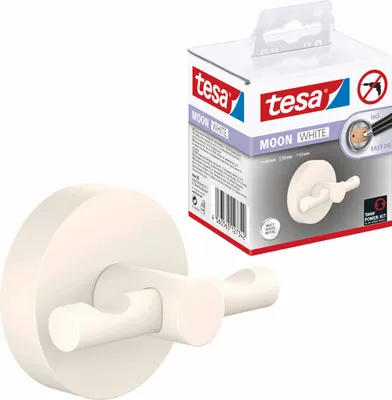 Image de tesa MOON WHITE Mantelhaken zum Kleben