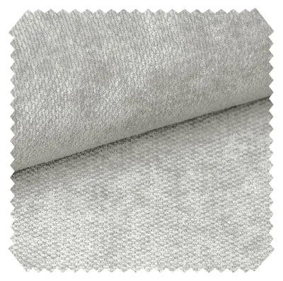 Produktbild von novely® RINGO - Kuscheliger Chenille-Polsterstoff - Schwer Entzündbarer Möbelstoff mit Filzrückseite - Pflegeleichte Meterware 1lfm - Farbe: 15 Hellgrau