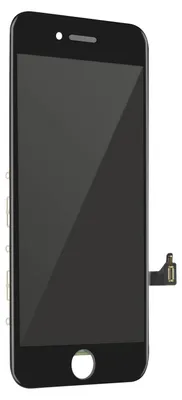 Image de Clappio, écran de remplacement compatible avec Apple iPhone 8 Plus, écran prémonté, noir