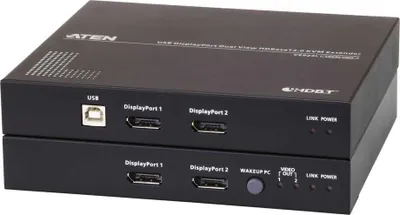 Produktbild von ATEN CE924 USB DisplayPort Dual-Anzeige HDBaseT 2.0 KVM Extender