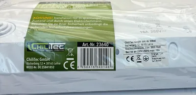 Produktbild von 5-fach Steckdosenblock weiß 250V/ 16A Aufbaumontage
