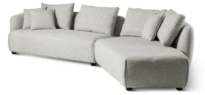 Produktbild von MASSIVMOEBEL24.DE Wohnlandschaft 362x106x72 beige MILA