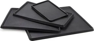 Immagine prodotto di Vassoio PetTray XL, 100 x 90 cm, supporto per tappetini per cani, perfetto per prati, tappetini e tappetini per animali. Ideale anche come toilette per cani e supporto per tappetini per l'addestramento.