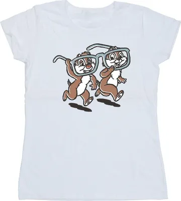 Produktbild von Disney - "Chip 'n Dale" T-Shirt für Damen BI51375 (M) (Weiß)