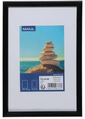 Obrázok produktu pre MAUL rámik na fotografie MAULart plast 10 x 15 cm, cca A6 čierny