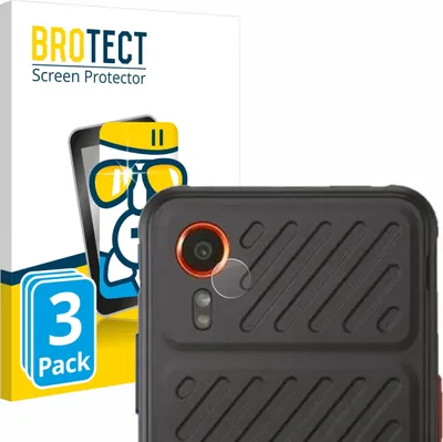 Produktbild von 3x BROTECT Schutzglas für Samsung Galaxy XCover 7 (NUR Kameraschutz) Schutzfolie Panzer Folie Glas Display Schutz klar