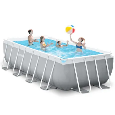 Obrázok produktu pre Basen Ogrodowy Stelaňľowy 488 X 244 X 107 Cm Zestaw 18W1 Intex 26792
