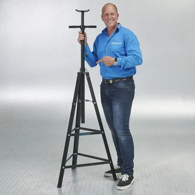 Productafbeelding van Assteun hoog 2 ton met spindel - maximale hoogte 190 cm