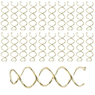Produktbild von 3-teiliges Set Spiralhaarnadeln, 3-farbige Spiralhaarnadeln, Haarschmuck drehbare DIY-Haarnadeln, Haarnadeln passend für verschiedene Frisuren
