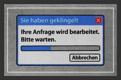 Produktbild von Ihre Anfrage wird bearbeitet - Fußmatte