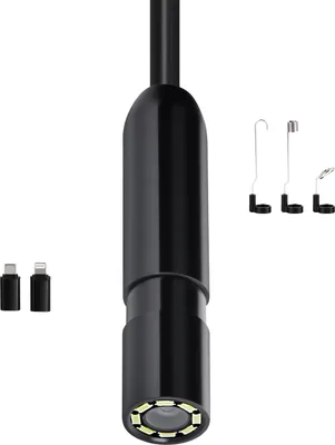 Obrázek produktu pro SucceBuy endoskopická kamera 1920P HD inspekční zařízení pro Android iOS s 5m kabelem