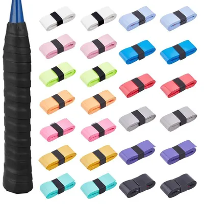 Produktbild von 26x Tennis Overgrip - PolyurethanGriffband für Tennisschläger - Anti-Rutsch-Griffband - Tennisgriffband - Badminton-Griffband - 110 x 2,5 cm - Rutschfest