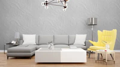 Produktbild von DECCART | 3D Wandpaneele Polystyrol Weiß | Wandverkleidung in Steinoptik Fels | Dekorative Paneele | 100x50 cm | 0,5 m²