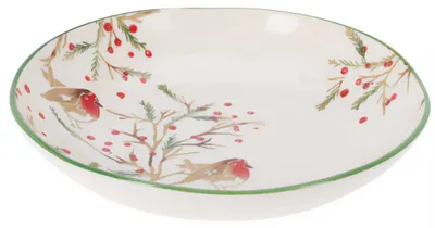 Image de Coupe de Noël en faïence, Ø 30 cm