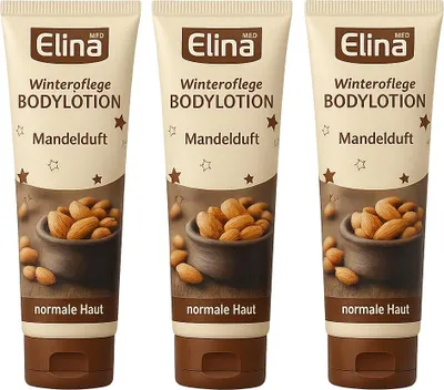 Produktbild von 3x 75 ml Elina Winterpflege Bodylotion in Tube