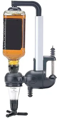 Image de Support mobile de bar 1 bouteille avec doseur