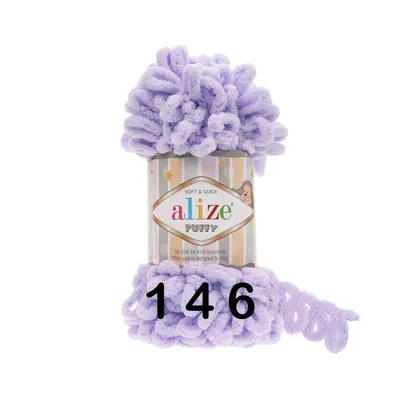 Obrázek produktu pro Alize Puffy (100g/9m) 146 violett