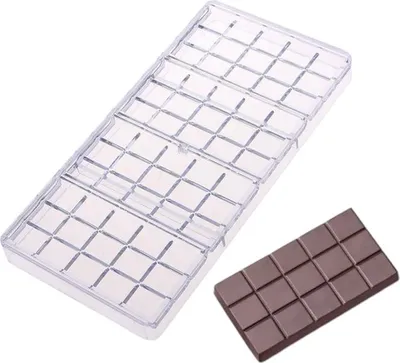 Produktbild von Schokoladenform aus Polycarbonat CHOCOLATE TABLET