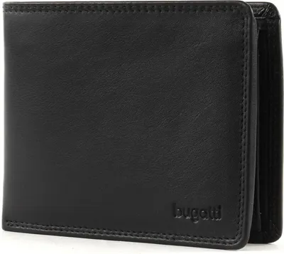 Produktbild von bugatti Geldbörse Simbiosi Coin Wallet 8CC Black schwarz