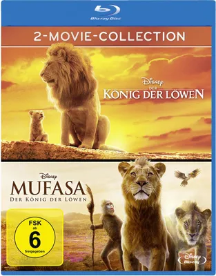 Produktbild von Der König der Löwen + Mufasa (Live Action)