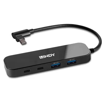 Zdjęcie produktu dla LINDY USB 3.2 Gen 1 Typ C Hub 4 Port