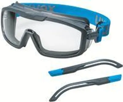 Immagine prodotto di uvex i-guard+ 9143300 Vollsichtbrille Grau, Blau (9143300)