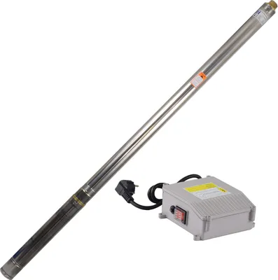 Produktbild von Agora-Tec® 3 Zoll Brunnenpumpe Tiefbrunnenpumpe 1100W 30m Kabel