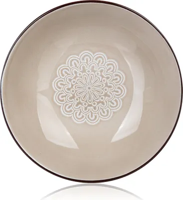 Produktbild von Keramischer Tiefteller 20,4 cm, Weiß, Mikrowellenfest