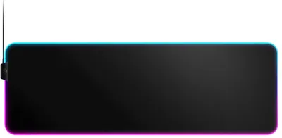 Produktbild von Steelseries QcK Prism Cloth XL, Schwarz, Einfarbig, Tuch, Gummi, Silikon, Mehrfarbig, Anti-Rutsch-Basis, Gaming-Mauspad