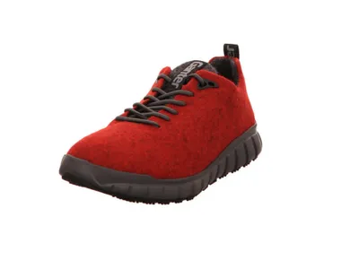Produktbild von Ganter Evo Merino red anthrazit Damen sportlicher Schnürer in Rot, Größe 7.5