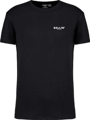 Produktbild von Ballin Est. 2013 Backprint Rose Shirt  Schwarz - Große M