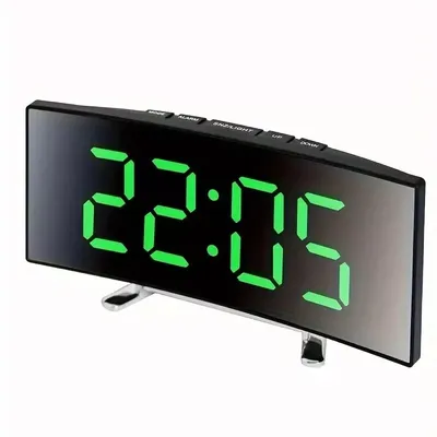 Produktbild von LED Wecker Digitaler Alarmwecker Temperatur Uhr Schlummerfunktion Tisch Uhr