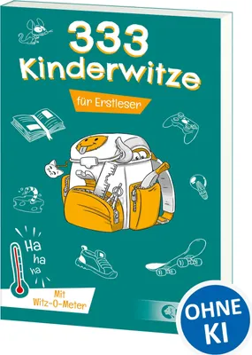 Produktbild von 333 Kinderwitze - Für Erstleser