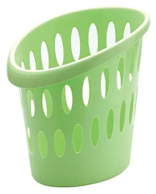 Image de Corbeille ovale - L 34 x l 27 x H 35,5 cm - Coloris aléatoire