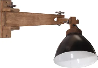 Obrázek produktu pro vidaXL Nástěnné světlo 25 W černé E27