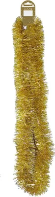 Produktbild von Girlande Kunststoff 270 cm gold