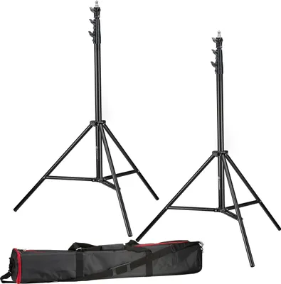 Produktbild von BRESSER 2X BR-TP280 PRO-1 Stativ (280 cm) + Tasche