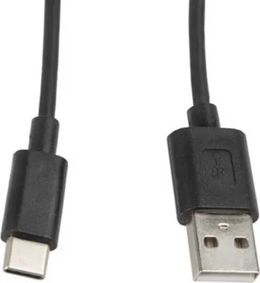 Zdjęcie produktu dla LANBERG USB-C(M)->USB-A(M)2.0 Kabel 1,0m schwarz