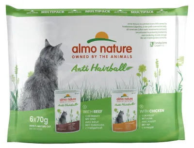 Obrázok produktu pre Almo Nature 529293MULTI, Dospelý, Akékoľvek plemeno, Hovädzie mäso, Kuracie mäso, 420 g