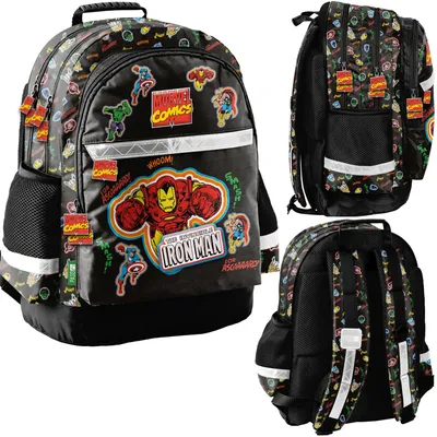 Obrázok produktu pre Dvojkomorový batoh Paso Iron Man