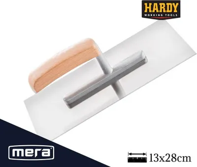 Immagine prodotto di Lisciatore Hardex *25* acciaio inox 28cmx13cm acciaio inox