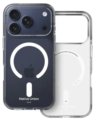 Image de Étui pour téléphone portable iPhone 17 Pro, Native Union (RE)Clear avec MagSafe, Transparent