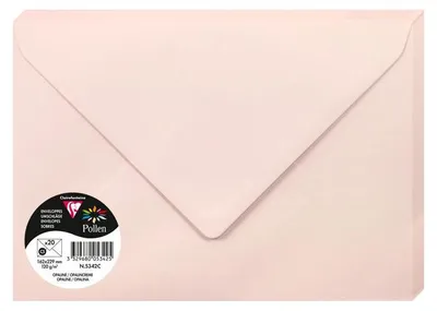 Image de Enveloppes GOMME opaline 162 x 229 mm - 5342C