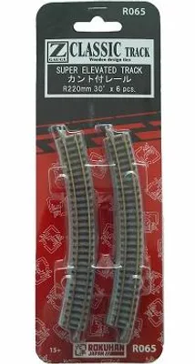 Produktbild von Rokuhan 7297065 - Z - Gleis - überhöht - R220-30° - Neu