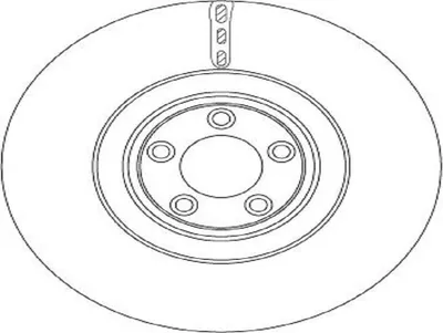 Immagine prodotto di 2x disco freno TRW DF6651S per JAGUAR XF (_J05_ CC9) XF Sportbrake (X250)