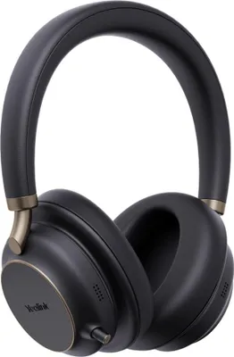 Produktbild von Yealink BH76 Plus UC Schwarzes USB-C/A Headset, Kabellos, Anrufe/Musik, 285 g, Kopfhörer, Schwarz