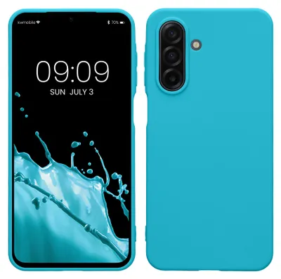 Produktbild von kwmobile Handyhülle für Samsung Galaxy A17 4G / 5G Hülle - TPU Case - Kabelloses Laden - Schutzhülle Cover in Cool Glacier