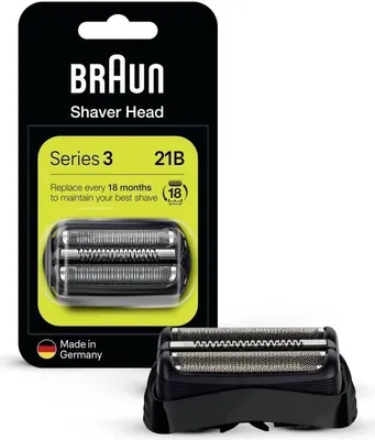 Produktbild von Braun Stück Ersatz 21B Schwarz