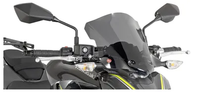Obrázok produktu pre Čelné sklo Givi A4118G, tónované, 370 x 300 mm s ABE, s montážnou sadou