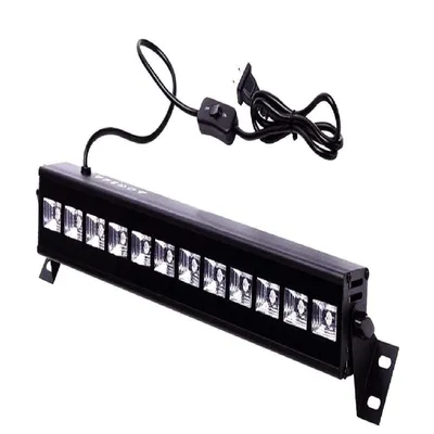 Produktbild von Lichtleiste UV Beleuchtung,12LEDs 36W UV-Schwarzlicht,PAR Licht Bühnenlicht